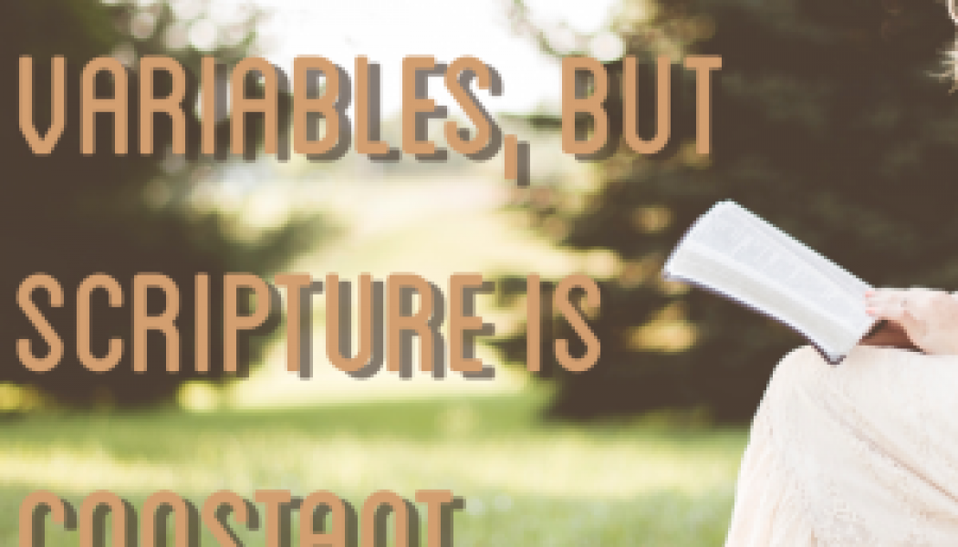 5 Reasons I Read Scripture Daily