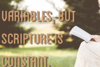 5 Reasons I Read Scripture Daily
