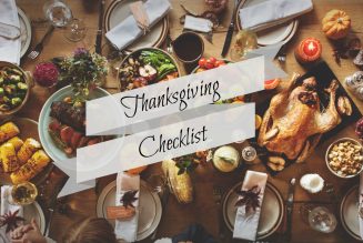 The Thanksgiving Checklist
