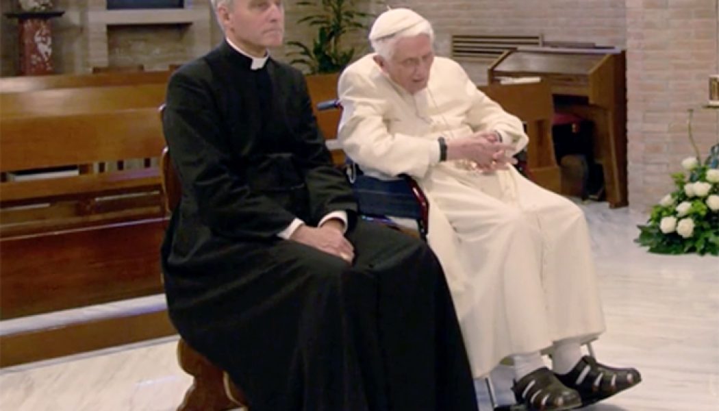 New documentary offers rare glimpse of “noticeably frailer” Benedict XVI’s life in Vatican Gardens…
