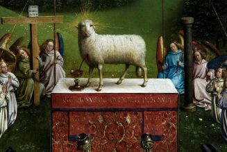 The Lamb from the ‘Ghent Altarpiece’ is worrying art lovers…