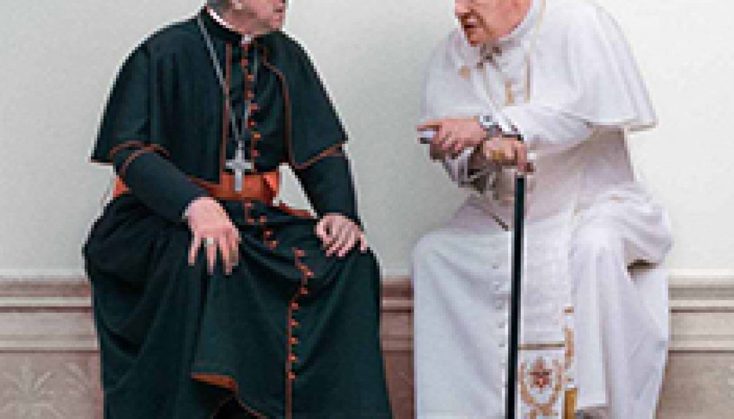 The Netflix film ‘The Two Popes’ should, by rights, be called ‘The One Pope’…