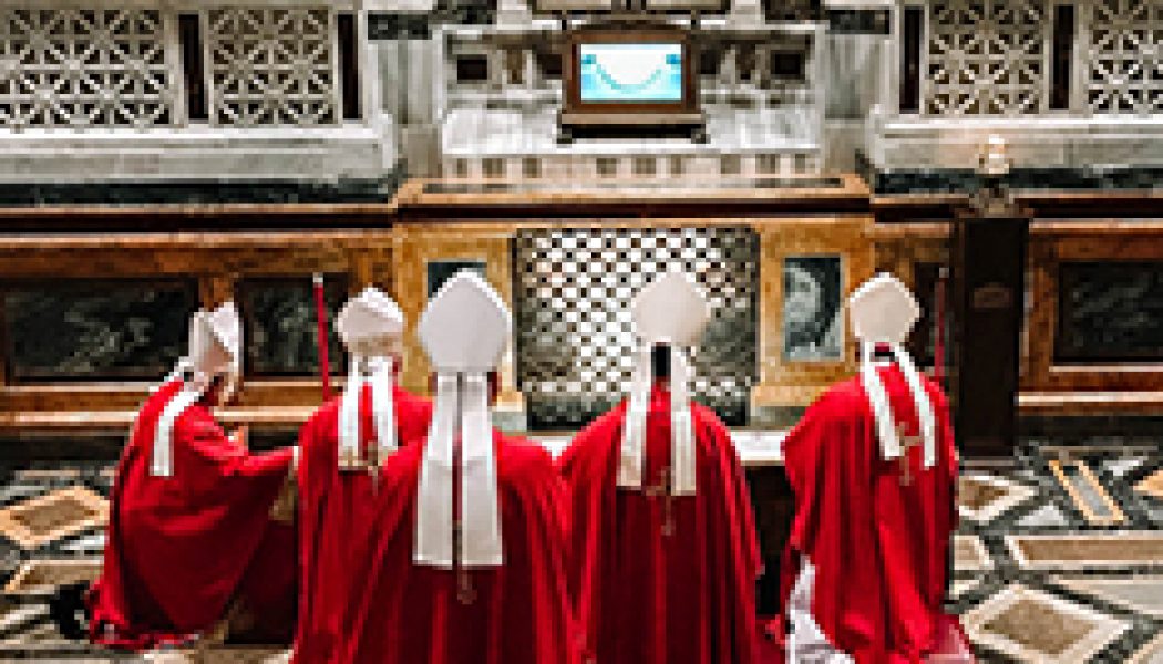 A prayer at the tomb of St. Paul…