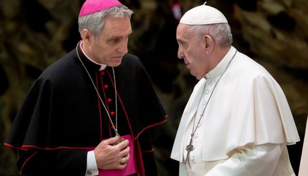 Vatican has ‘no information’ on Gänswein leave of absence report…