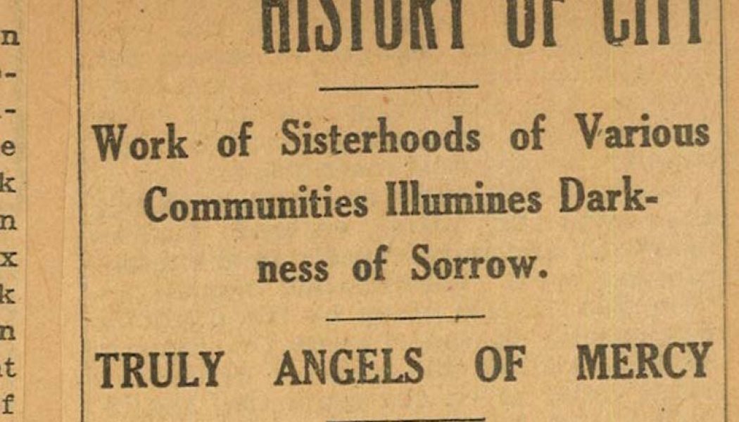 Sisters, church closings and the 1918 flu pandemic…