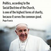 What would a truly Catholic politician look like?