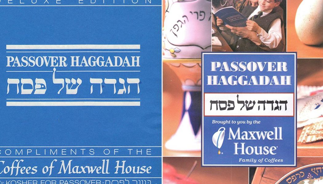 How the Maxwell House coffee company Haggadah became a Passover seder staple…