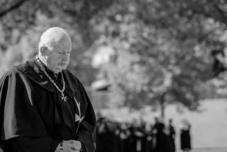 Knights of Malta announce death of Grand Master, “following an incurable disease diagnosed a few months ago”…