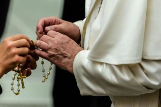 Pope Francis urges Catholics to pray the Rosary in May, adds two new prayers to say at end of Rosary…