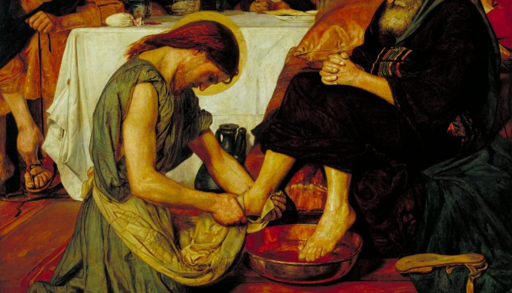 Why did Our Lord wash the feet of His disciples? The Greek text of John 13 is enlightening…..