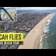 A helicopter view of southern California beaches (plus Disneyland)…