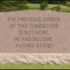 Are you a tombstone or a living stone?