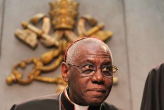 Cardinal Sarah says he didn’t sign Viganò’s “world government beyond all control” petition; Viganò claims proof otherwise…
