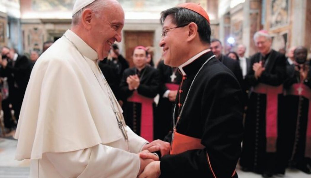 Pope Francis just raised Cardinal Tagle to a new rank. Why does this matter, you say? The answer may come in the next papal election…..