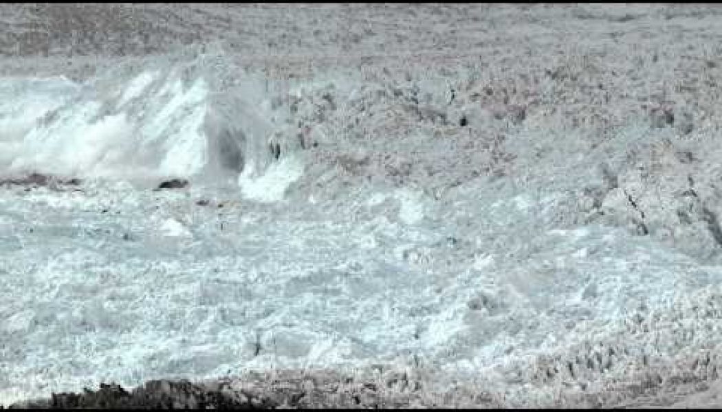 ‘Chasing Ice’ captures largest glacier calving ever filmed [language warning]…