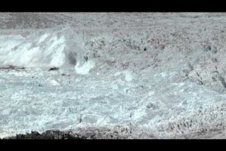 ‘Chasing Ice’ captures largest glacier calving ever filmed [language warning]…