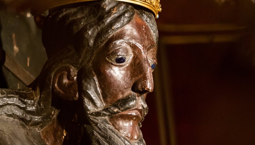 The Holy Face of Lucca, an 8-foot-tall crucifix, is found to be Europe’s oldest surviving wooden statue…