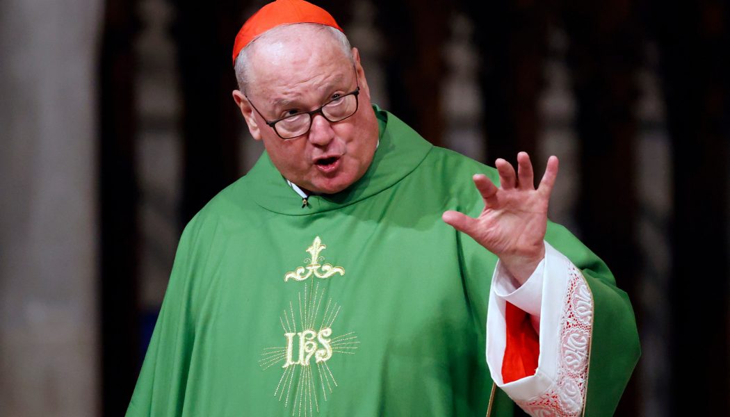 “For God’s sake, stop demonizing the NYPD,” says Cardinal Dolan…