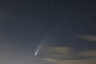 Sleepless in Wisconsin: A La Crosse priest’s images of comet Neowise…