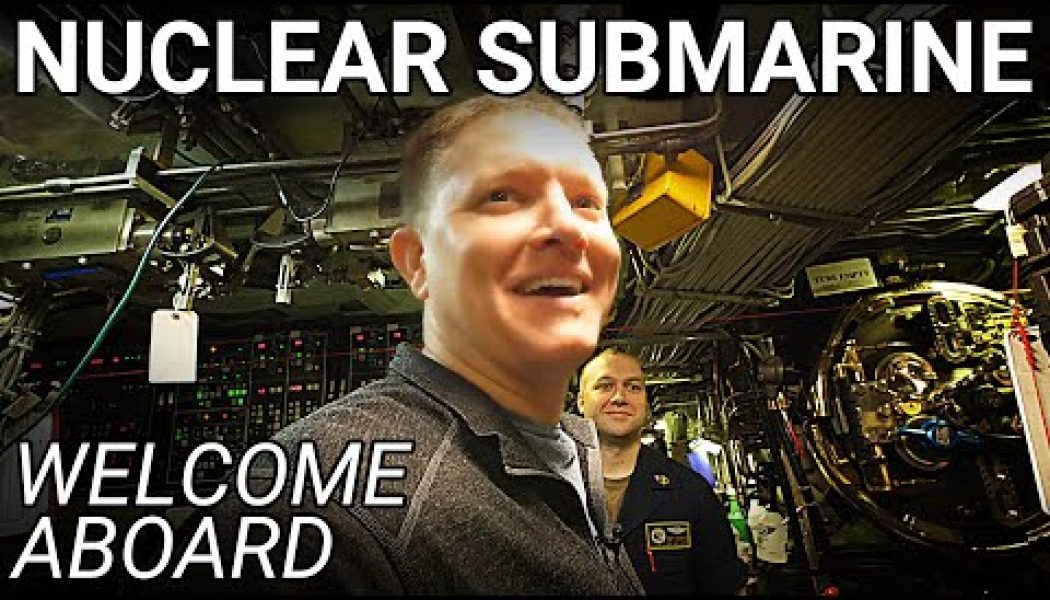 What it’s like to board a U.S. Navy attack submarine in the Arctic…