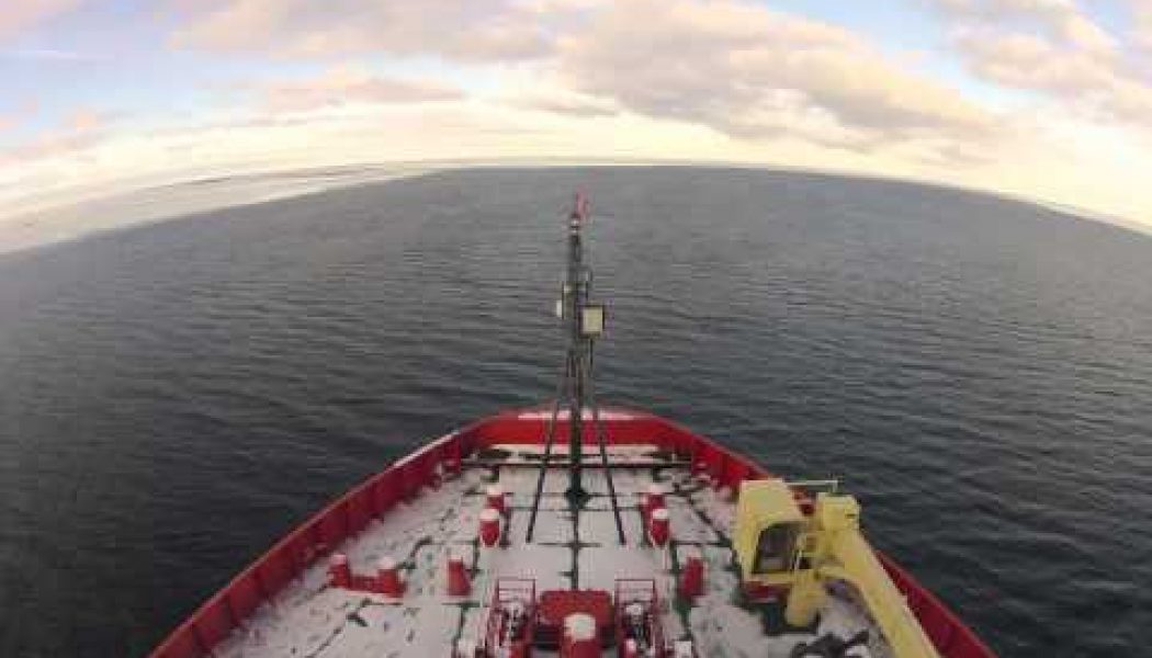 Two months on an icebreaker in Antarctica, condensed into five minutes…