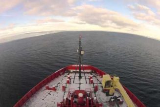 Two months on an icebreaker in Antarctica, condensed into five minutes…