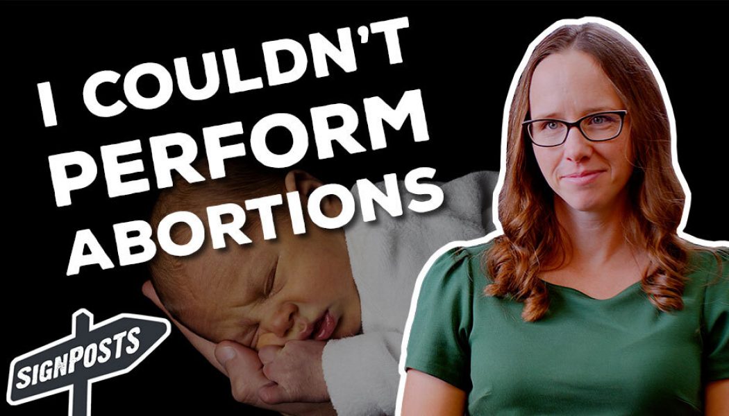 How an agnostic med student’s refusal to train for abortion ended up leading her to the Catholic Church…..