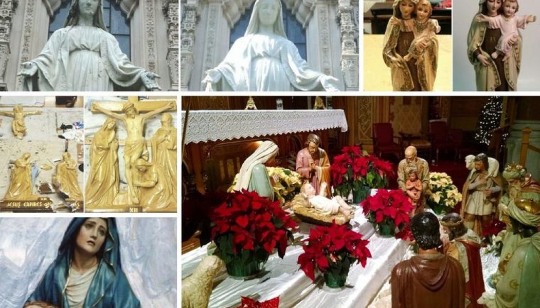 Skilled artists are renewing the majesty of traditional Catholic statues…
