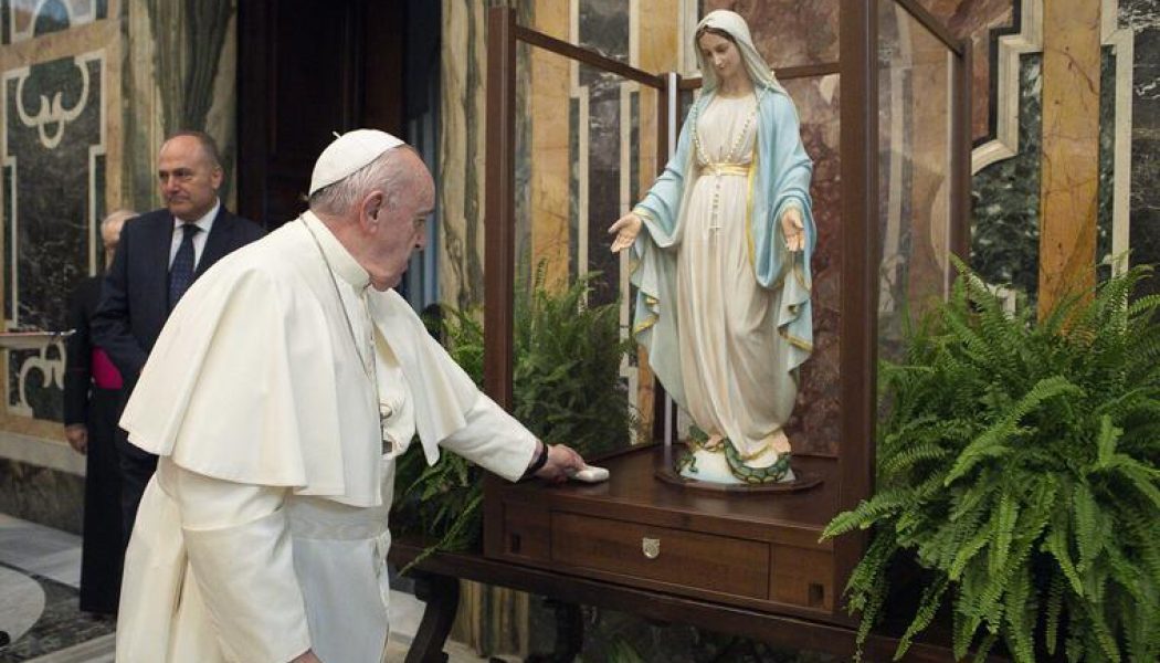 At Sunday Angelus, Pope Francis invokes ‘the Immaculate Virgin, Patroness of the United States’ to intercede after Capitol violence …