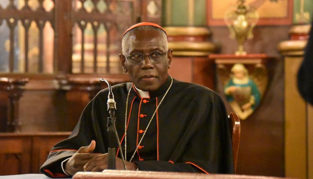 Pope Francis accepts resignation of Cardinal Sarah from Congregation for Divine Worship…