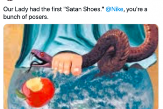 Exorcist, Catholics react to rapper Lil Nas X’s ‘Satan Shoes’ containing human blood…