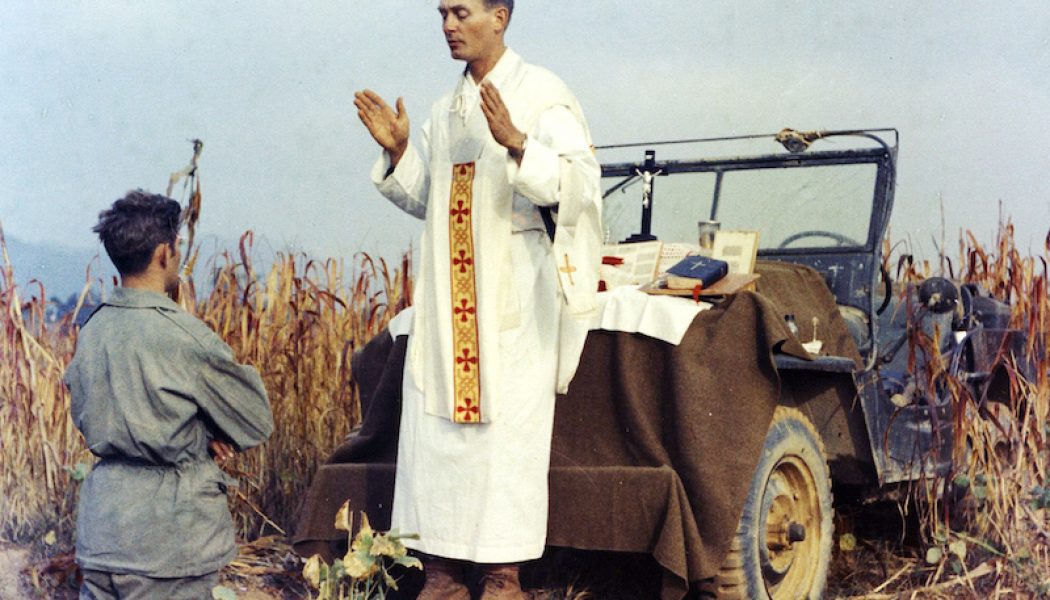 Remains of Father Emil Kapaun, Medal of Honor recipient and possible future saint, to be entombed in Wichita cathedral…