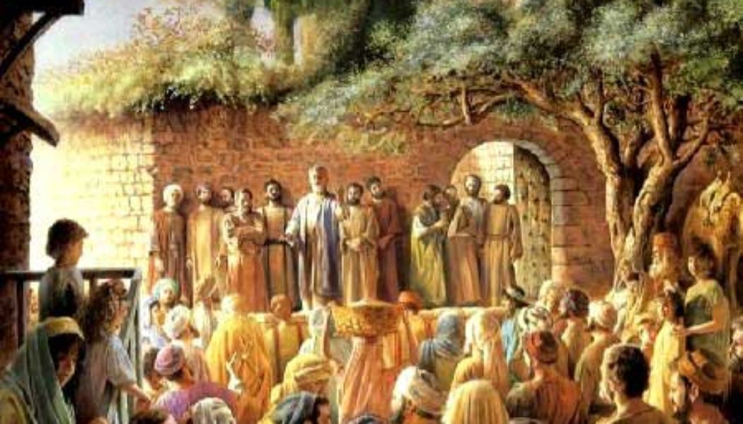 4 qualities the Apostles manifest just after Pentecost…