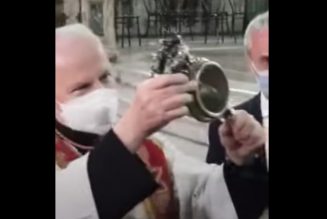 Blood of St. Januarius miraculously liquifies after remaining solid in December — see the video here…