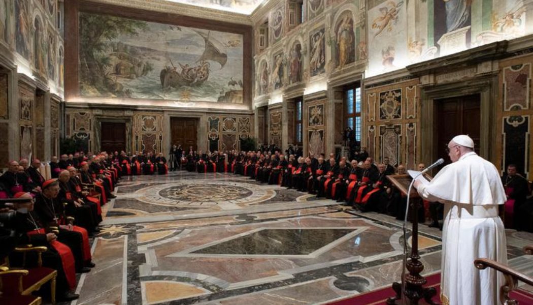 Pope Francis hints at imminent changes in the Roman Curia…