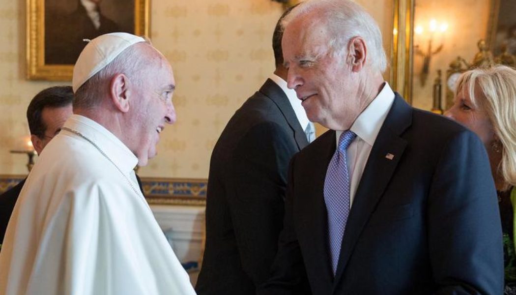President Biden’s request for meeting, morning Mass at Vatican today nixed by Pope…