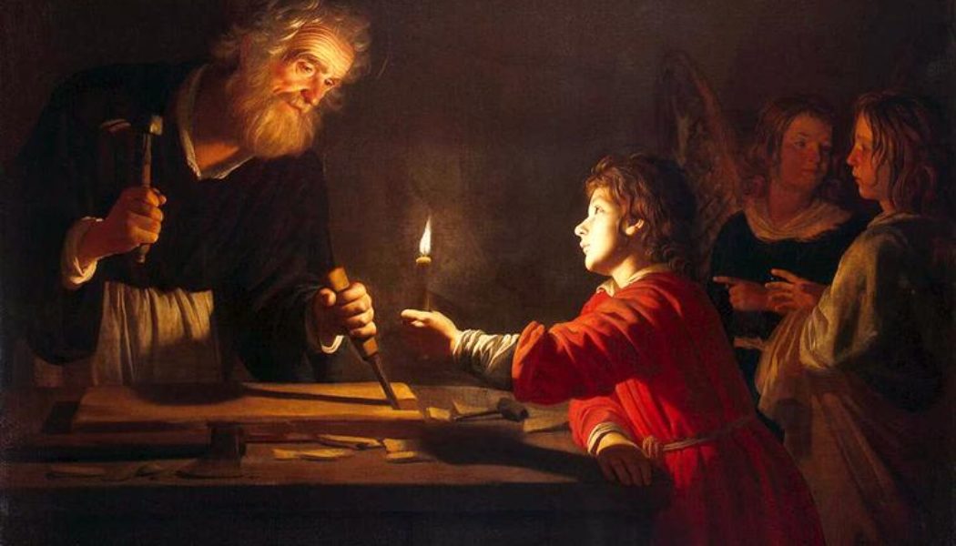 St. Joseph was the “earthly shadow of the Heavenly Father”…