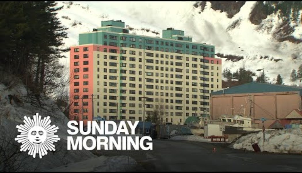 The entire town of Whitter, Alaska, lives in a single building…