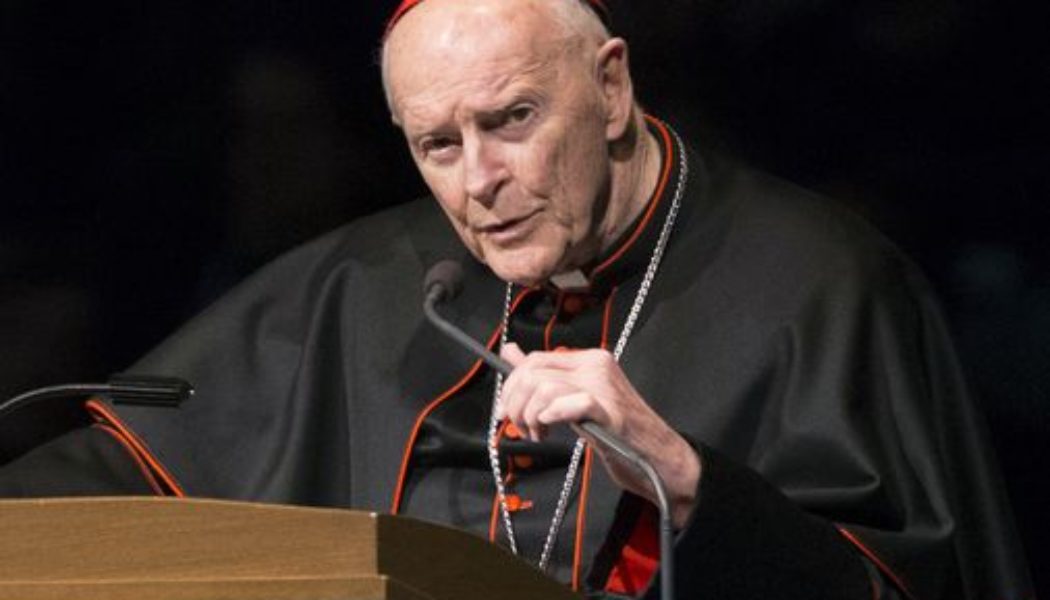 Former Cardinal Theodore McCarrick charged with sexually assaulting teenager in 1970s…