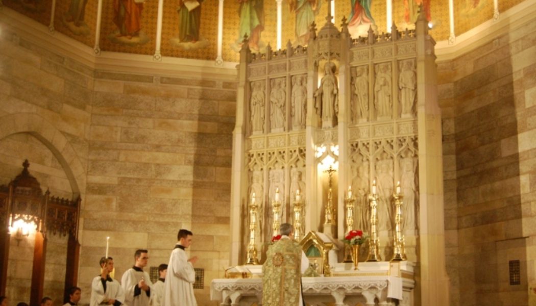 Let’s study the impact of the Traditional Latin Mass…