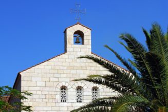 Vandals steal cross embedded in altar of Catholic church at site of multiplication of loaves and fishes in the Holy Land…