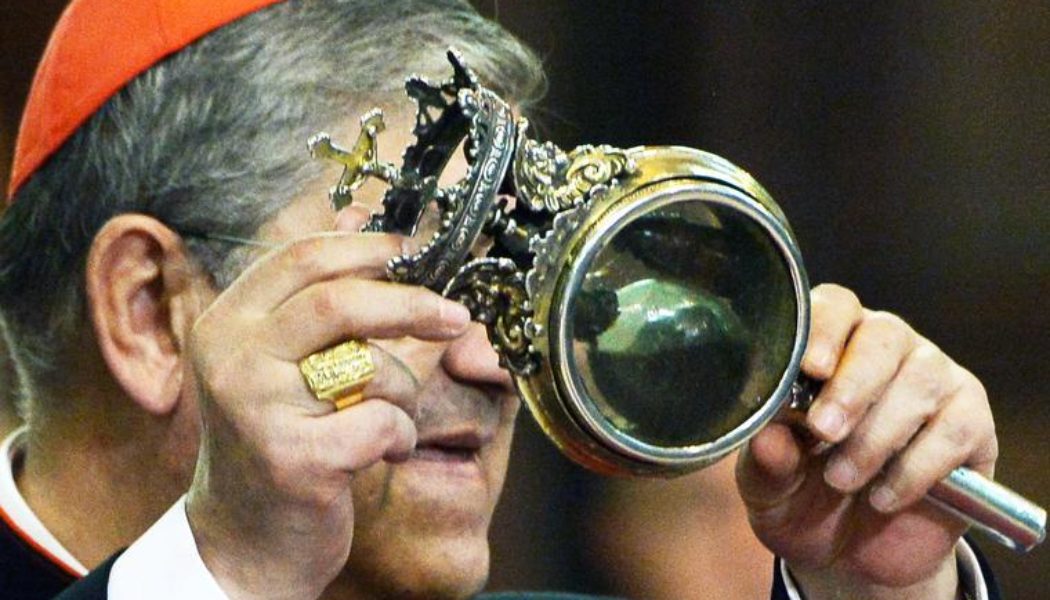 Will the blood of St. Januarius turn to liquid this Sunday?