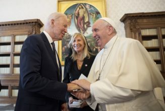 President Joe Biden attends Mass at St. Patrick’s in Rome, receives Communion…