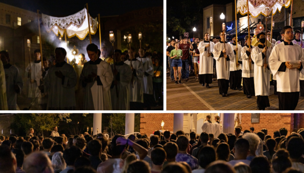 ‘The mystery of the Eucharist’ is alive and well on the campus of Texas A&M…