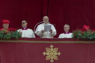 Pope’s Christmas Urbi Et Orbi Blessing: ‘Today, the Love That Moves the Sun and Stars Became Flesh’…