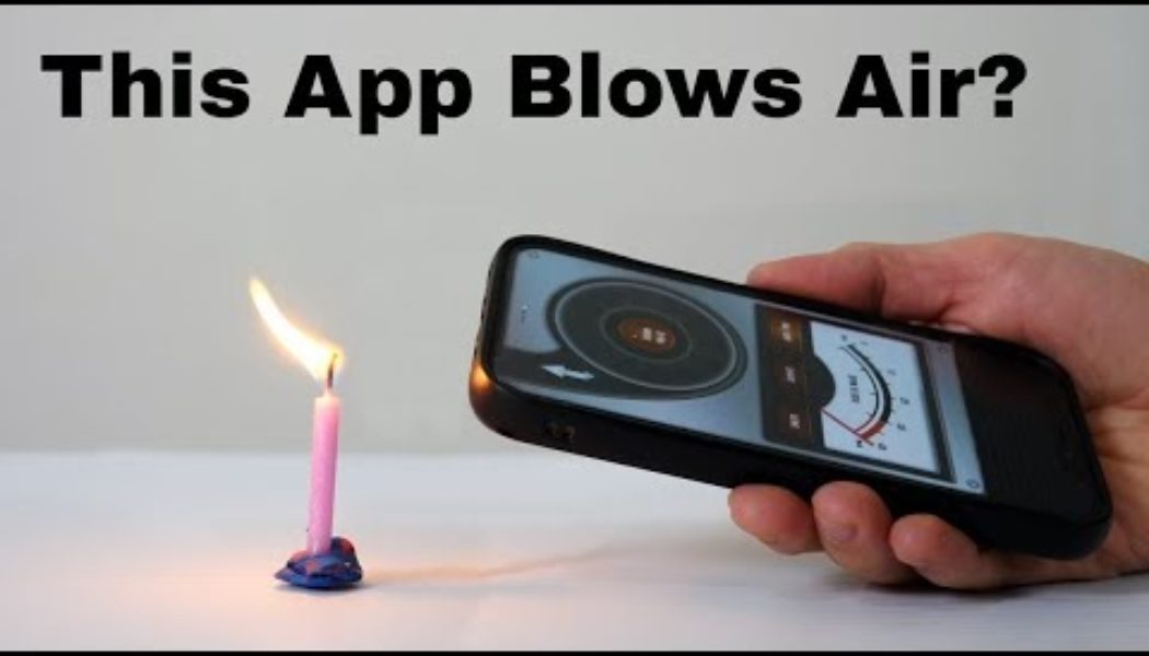 This iPhone app called ‘Blower’ says it can blow out candles. Turns out, it actually works! So what’s the trick?