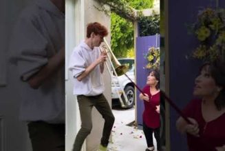 This video of a teenager teasing his mom with a trombone has gone viral, and it’s easy to see why…