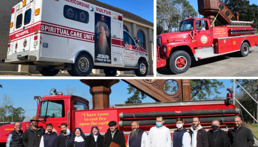 Answering the call: When a fire truck becomes a ‘friar truck’…