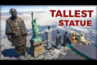 Take a look at the biggest statues in the world, ranked by size…