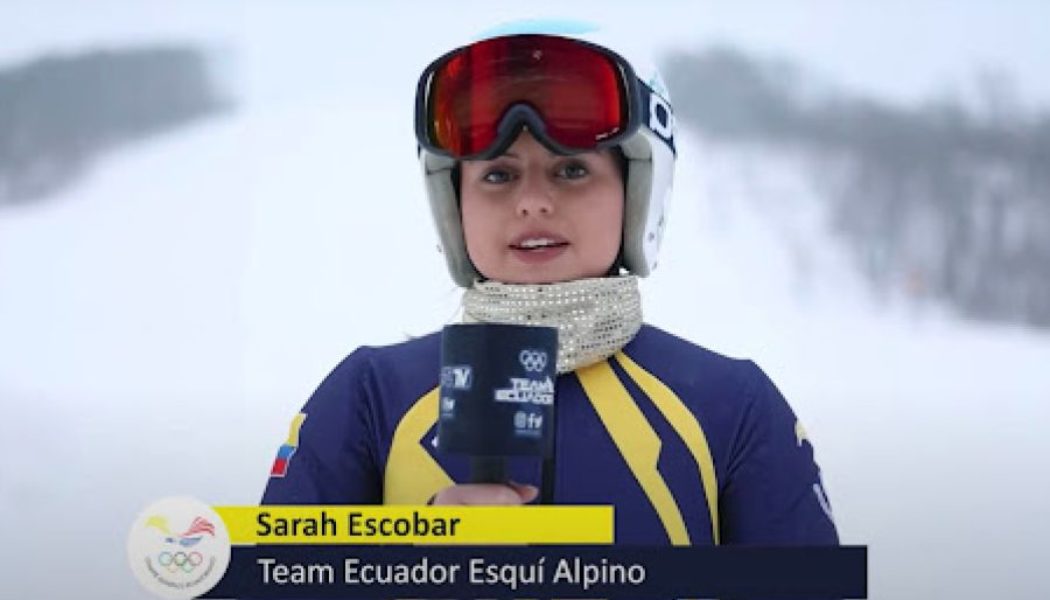 Catholic athlete Sarah Escobar makes history as Ecuador’s first female athlete to compete in the Winter Olympics…
